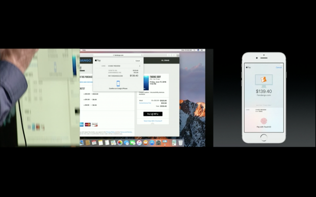 Apple zeigt Mac OS Sierra (Bild: Apple/Screenshot: Golem.de)